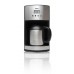 DOMO Edelstahl-Kaffeemaschine 24-Std. Timer DO474KT