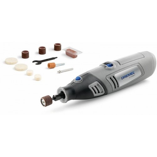 DREMEL 7750 Akku-Multifunktionswerkzeug + 10 tlg Zubehör F0137750JA