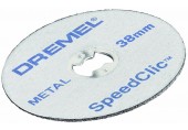 Dremel EZ SpeedClic Metall-Trennscheiben SC456B Durchmesser 38mm 12St 2615S456JD