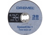 DREMEL EZ SpeedClic: Dünne Trennscheiben. 2615S409JB