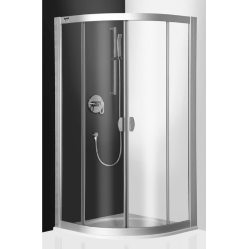 ROLTECHNIK Duschecke ECR2/900 brillant/transparent 506-900R55S-00-02