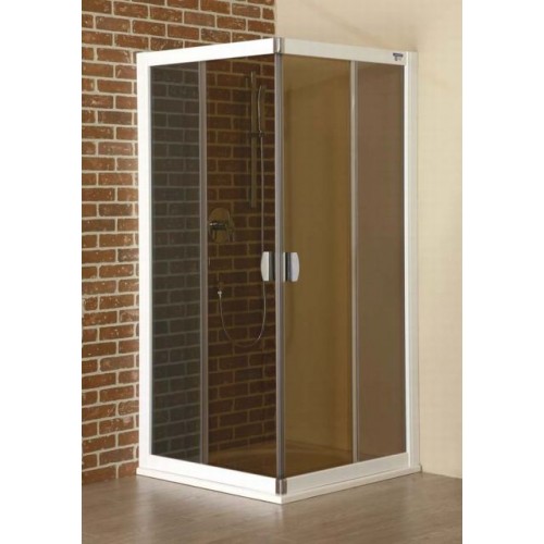 ROLTECHNIK Duschecke ECS2/900 brillant/transparent 501-900000N-00-02
