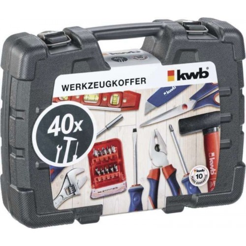 KWB Werkzeugkoffer 40-tlg 370720