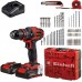 Einhell TE-CD 18/40 Li-i +64 Akku-Schlagbohrschrauber (40Nm/18V/2x2,0Ah) koffer 4513992