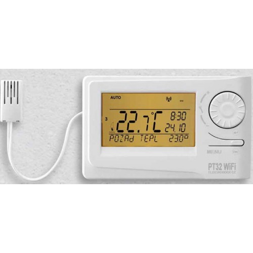 ELEKTROBOCK Raumthermostat mit Wi-Fi-Modul (Version 12.01+) PT32 WiFi