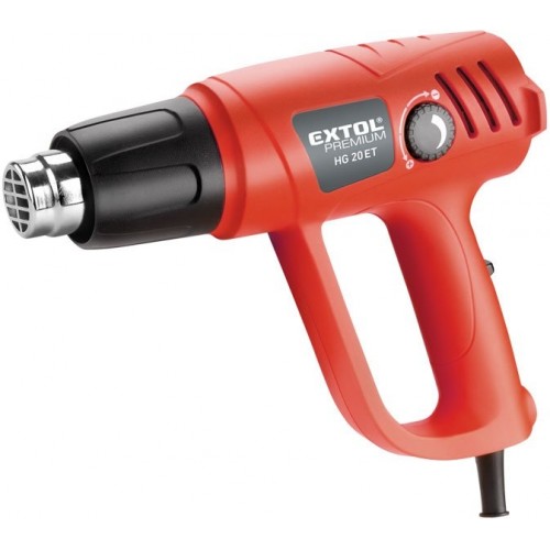 EXTOL PREMIUM 2000W Heißluftpistole mit Zubehör. EXTOL PREMIUM 2000W Heißluftpistole mit Zubehör.