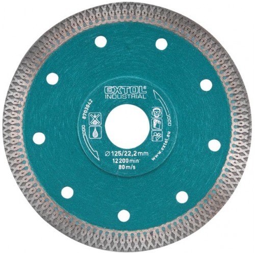 Extol Industrial Diamant-Schneidscheibe Turbo Thin Cut, 8703045