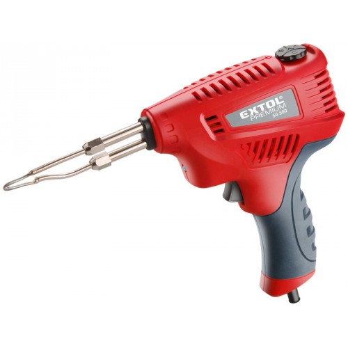 Extol Premium Trafo-Lötpistole SG 500 Lötzinn, Flussmittel 3 Lötspitzen und Transportkoffe Extol Premium Trafo-Lötpistole SG 500 Lötzinn, Flussmittel 3 Lötspitzen und Transportkoffe