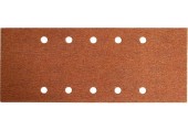 EXTOL PREMIUM Schleifpapier, 115 × 280 mm, P100, 10 Löcher, 10 Stk. 244100