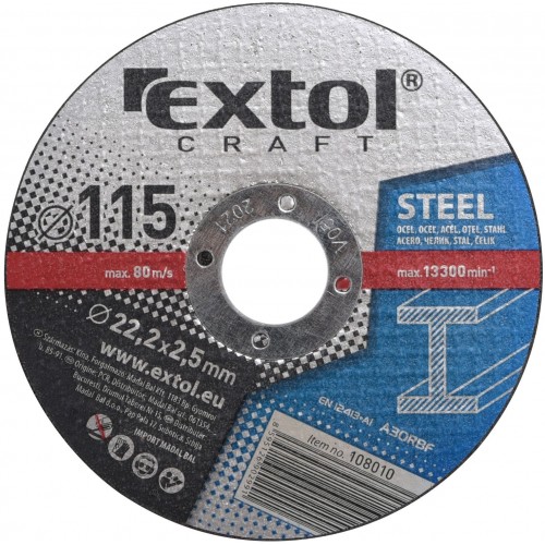 Extol Craft Trennscheiben für Metalle, 5 Stück 108010