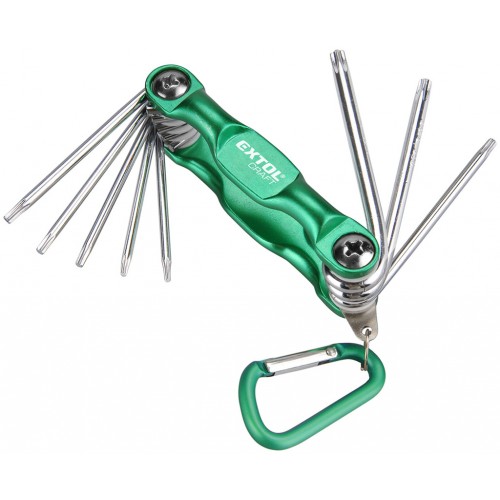 Extol Craft Torx -Schlüssel, Set 8 Stück, 66016