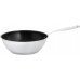 Fiskars All Steel Wok Pfanne 28 cm, Edelstahl 1023763