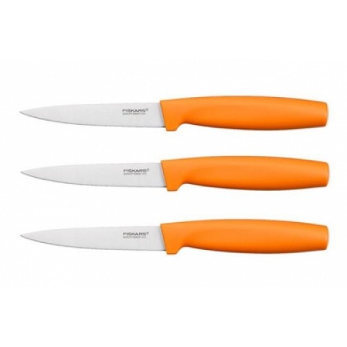 FISKARS "Functional Form" Universalmesserset, 3-teilig, orange 1014275