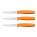 FISKARS "Functional Form" Universalmesserset, 3-teilig, orange 1014275