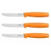 FISKARS "Functional Form"Tischmesserset, 3-teilig, orange 1014278