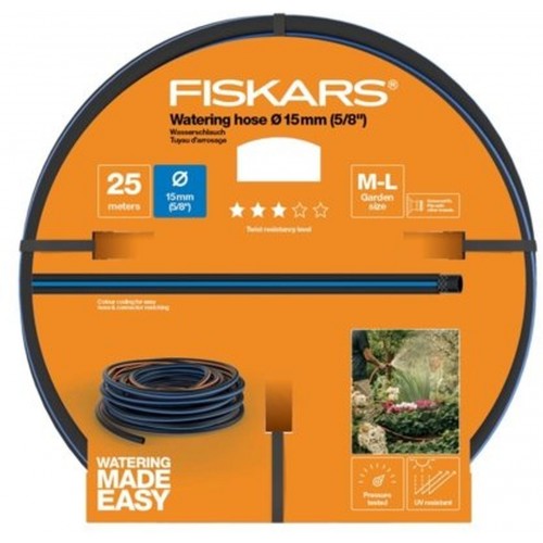 FISKARS Wasserschlauch 25 m, 15 mm (5/8") Q3 1027097