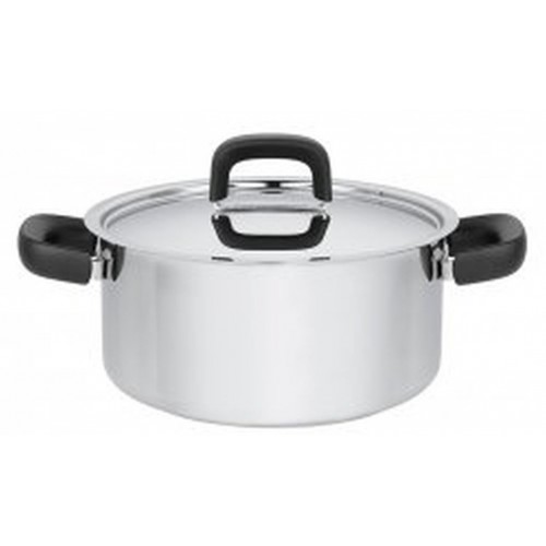 Fiskars Functional Form Kasserolle 3,0L, rostfreier Edelstahl 1015341 Fiskars Functional Form Kasserolle 3,0L, rostfreier Edelstahl 1015341