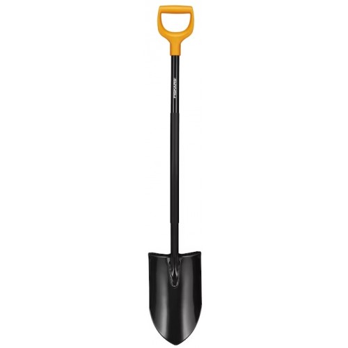 Fiskars Solid+ Spaten XL-Blatt, langer Stiel, 114cm 1067517