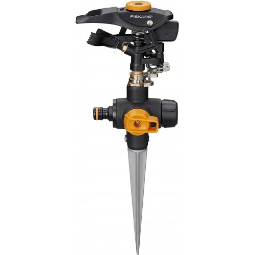 FISKARS Pulsierender Sprinkler mit Erdspieß, On/Off 1027029
