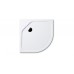 Kaldewei Fontana Viertelkreis-Duschwanne weiß 564-1 90x90x2,5 cm 445900010001