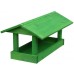 Futterstation für kleine Vögel, 24x40x20 cm, grün