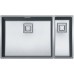 Franke Centinox CMX 160-50-17/2, 725×440 mm, Küchenspüle, Edelstahl 122.0363.367