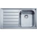 B-Ware Franke Neptun NEX 611 Edelstahl glatt, Becken rechts 101.0083.233