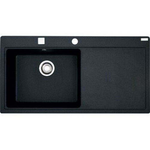 Franke Mythos MTG 611 Fragranit DuraKleenPlus Onyx, Becken links, mit Lochbohung Franke Mythos MTG 611 Fragranit DuraKleenPlus Onyx, Becken links, mit Lochbohung