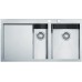 B-WARE Franke Planar PPX 251,SlimTop (Becken rechts) 127.0197.820 eigebogene Ecke