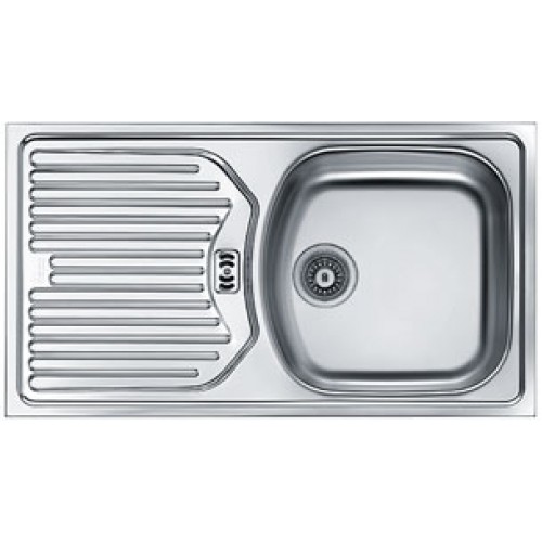 Franke Eurostar ETL 614 3 1/2“ 780x435 mm Edelstahl Einbauspüle, Leinen Struktur 101.0286.