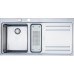 Franke Mythos MTX 651/2 Einbauspüle Edelstahl links 101.0067.175