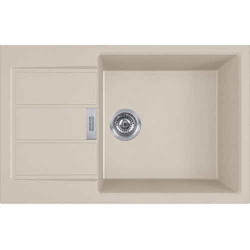 Franke Sirius 2.0 S2D 611-78 XL, 780 × 500mm, Küchenspüle Tectonit, cafe