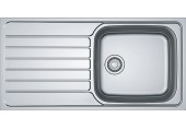 B-WARE Franke Spark SKX 611-100,1000x500 mm,Küchenspüle,Edelstahl 101.0464.042 BESCHÄDIGT