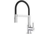 Franke Lina Semi-Pro Armaturen, Chrom/ Black Matt 115.0626.085