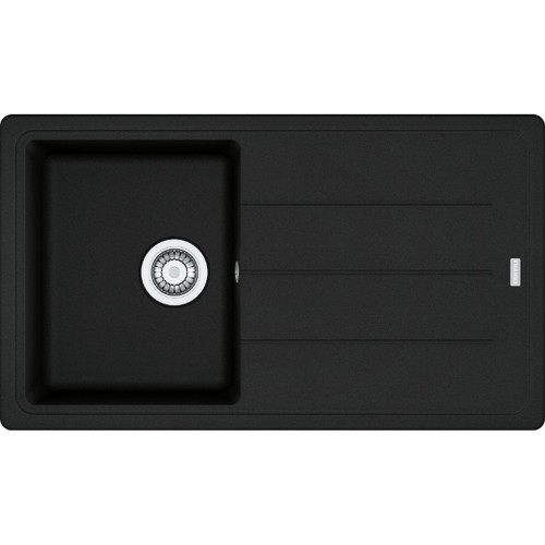 Franke Basis BFG 611-86, 860x500 mm, Küchenspüle Fragranit, Black matt 114.0657.809