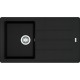 Franke Basis BFG 611-86, 860x500 mm, Küchenspüle Fragranit, Black matt 114.0657.809