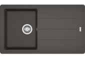 Franke Basis BFG 611-86, 860x500 mm, Küchenspüle Fragranit, Schiefergrau 114.0723.959