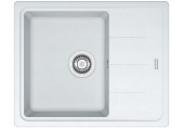 Franke Basis BFG 611-62, 620x500 mm, Küchenspüle, Fragranit+ Glacier 114.0301.335