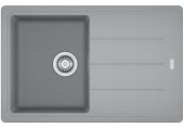 Franke Basis BFG 611-78, 780x500 mm, Küchenspüle Fragranit, Steingrau 114.0256.612
