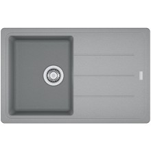 Franke Basis BFG 611-78, 780x500 mm, Küchenspüle Fragranit, Steingrau 114.0256.612