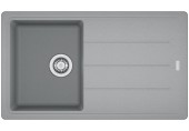 Franke Basis BFG 611-86, 860x500 mm, Küchenspüle Fragranit, Steingrau 114.0336.936