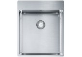 Franke Box BXX 210-40 A, 430x510mm, Edelstahlspüle Abtropffläche 127.0375.341