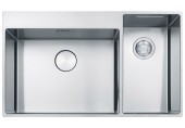 Franke Box Center BWX 220-54-27 TL, 860x510mm, Küchenspüle, Edelstahl 127.0558.826