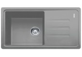 Franke Malta BSG 611-78, 780x435 mm, Küchenspüle Fragranit, Steingrau 114.0395.154