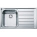 B-Ware!Franke Neptun NEX 611 Edelstahl glatt Becken links 101.0083.230-verbogen!