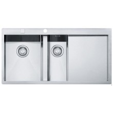 B-Ware! Franke Planar PPX 251, 1000x512 mm, Einbauspüle - (Becken links), 127.0197.829