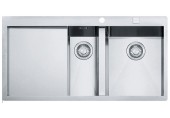 B-Ware! Franke Planar PPX 251, 1000x512 mm, Einbauspüle - (Becken rechts), 127.0197.820