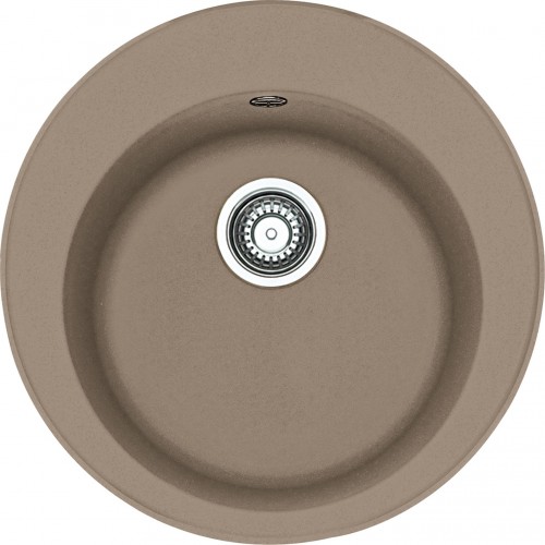 Franke Pamira Rondo ROG 610-41, 510 mm, Einbauspüle Fragranit, Cashmere 114.0302.767