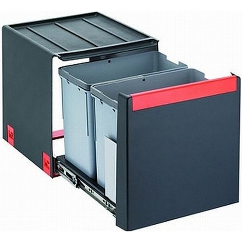 Franke sorter Cube 40 (2x14l) Handauszug Abfalltrennung 2-fach 134.0039.330