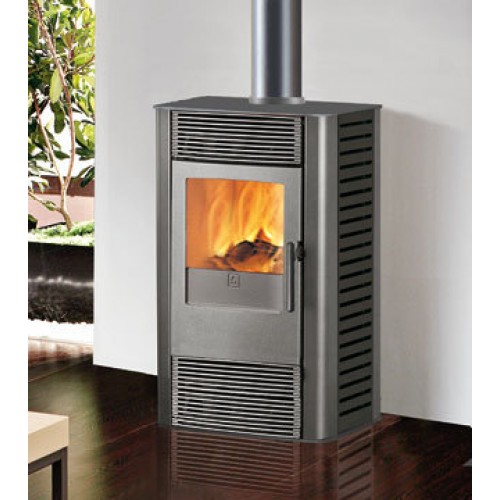 EDILKAMIN FUNKY Holz-Kaminofen, luftführend, anthrazit, 641660